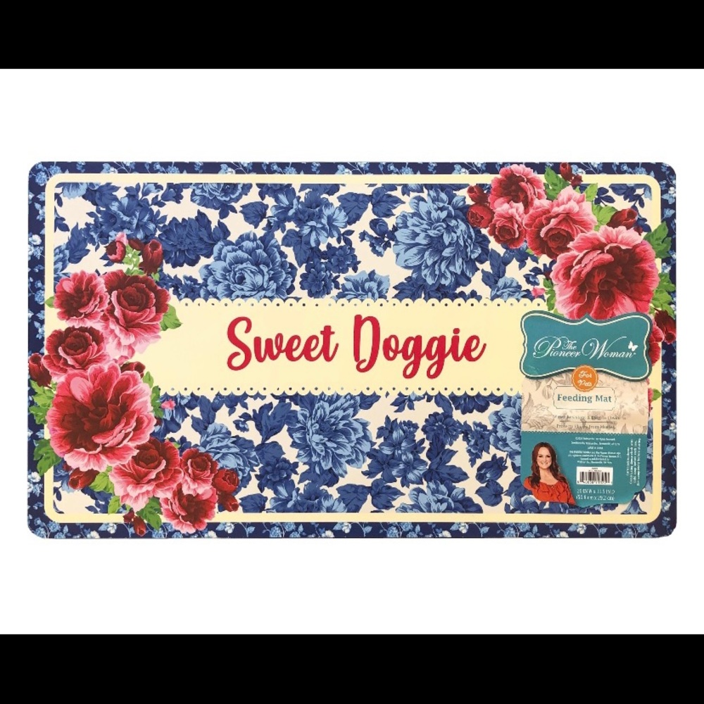 Pioneer Woman Pet Feeding Mat